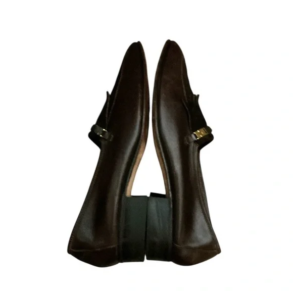 Authentic Bally luxury designer vintage soft brown leather  display picture 3